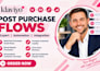 build klaviyo post purchase flows for klaviyo repeat customer journey